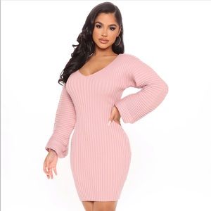 Moonlight Sweater Mini Dress
